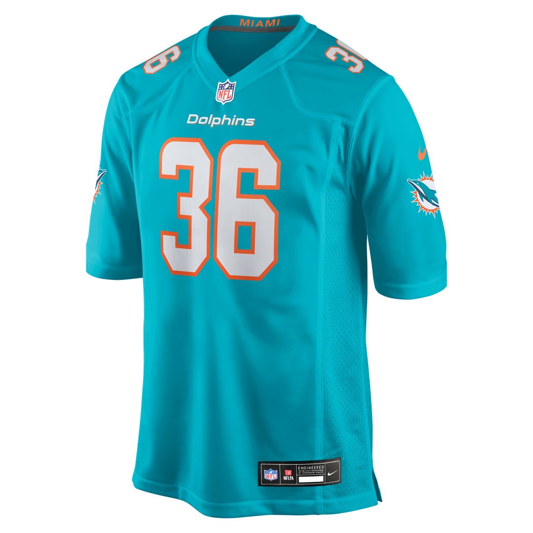Miami Dolphins Storm Duck Nike Aqua Game Jersey product image 2