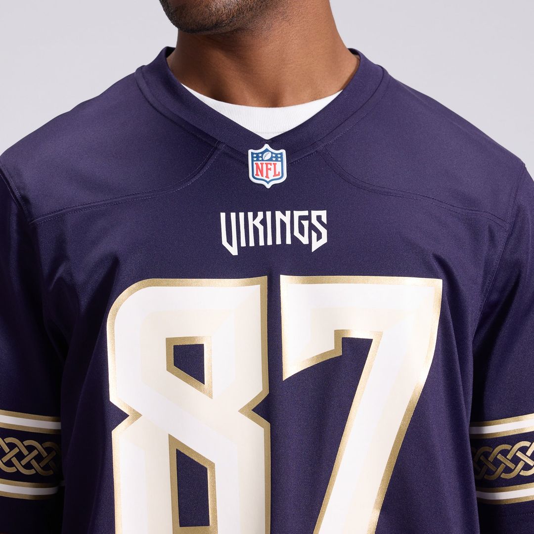 Minnesota Vikings T.J. Hockenson Nike Purple 2026 Rivalries product image 8