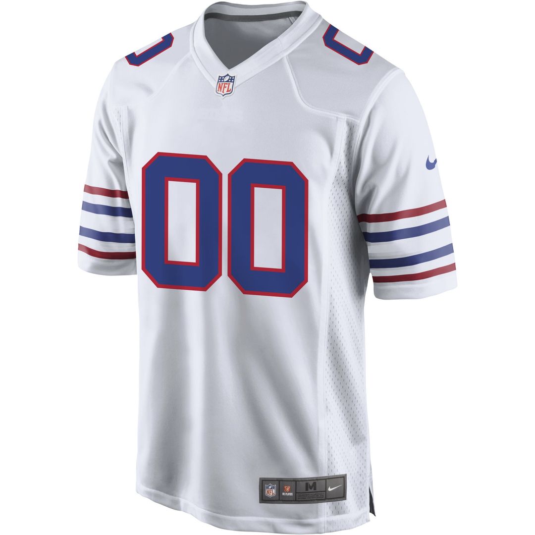 Buffalo Bills Nike White Alternate Custom Jersey product image 2
