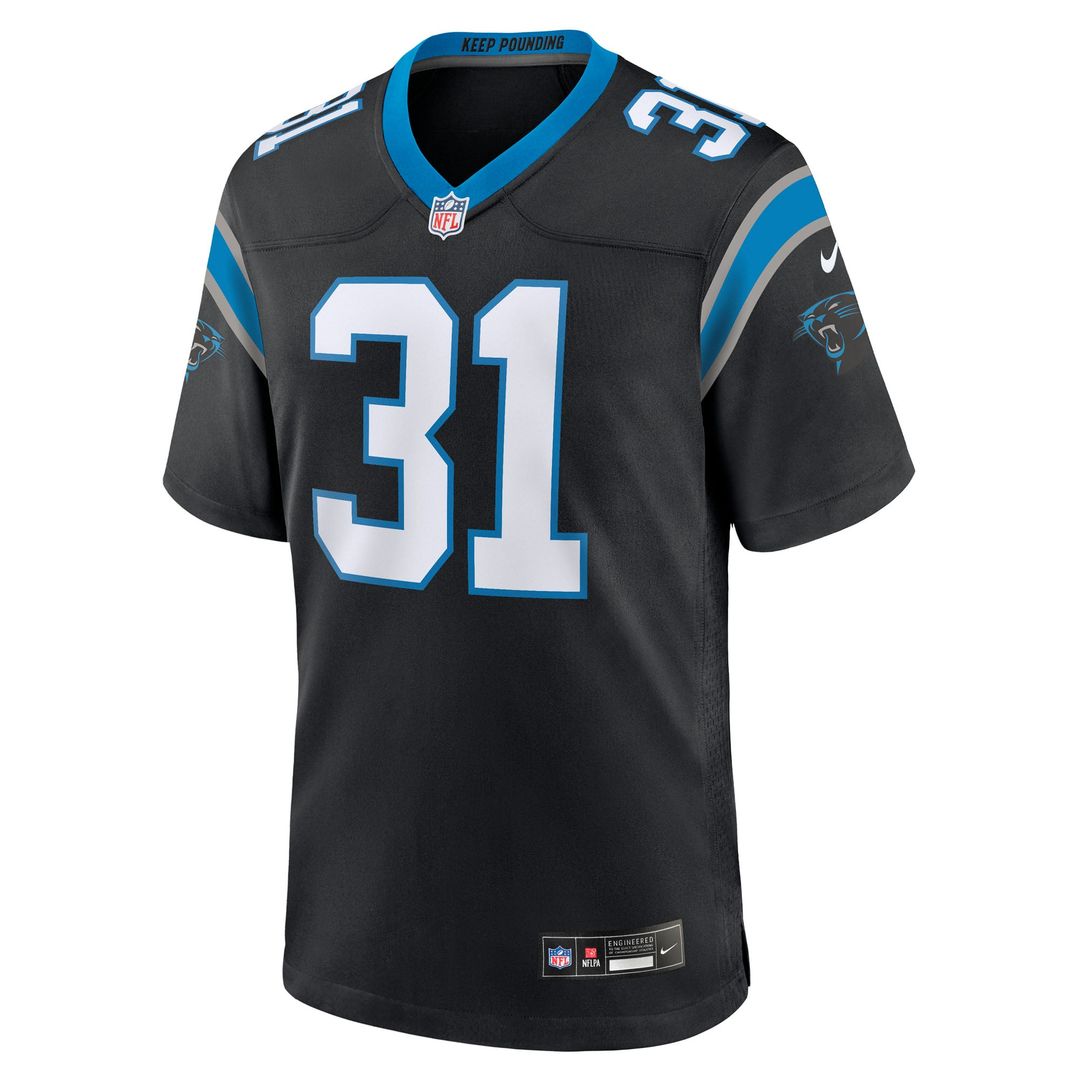 Carolina Panthers Corey Thornton Nike Black Game Jersey product image 2