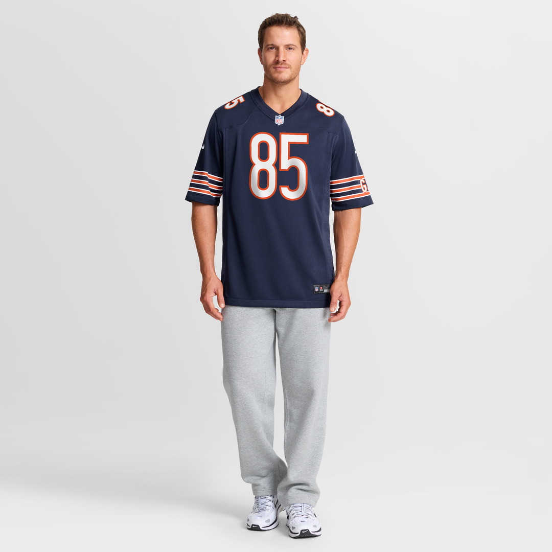 Chicago Bears Cole Kmet Nike Navy Game Jersey product image 4
