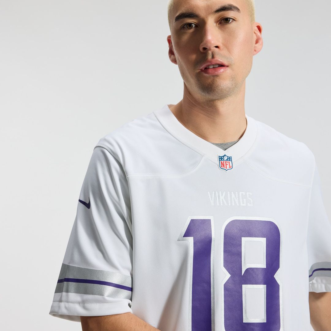 Minnesota Vikings Justin Jefferson Nike White Alternate product image 10