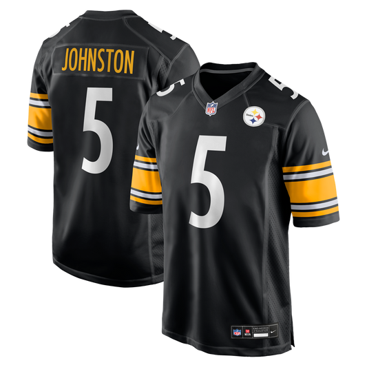 Pittsburgh Steelers Cameron Johnston Nike Black Game Jersey product image 1