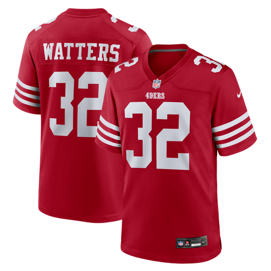 San Francisco 49ers Ricky Watters Nike Scarlet Retired Game product image 1