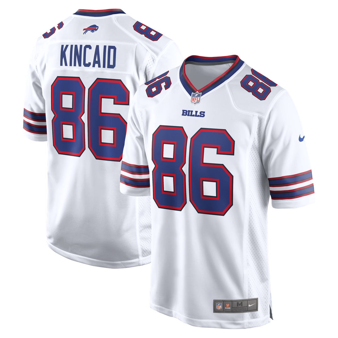 Buffalo Bills Dalton Kincaid Nike White Game Jersey product image 4
