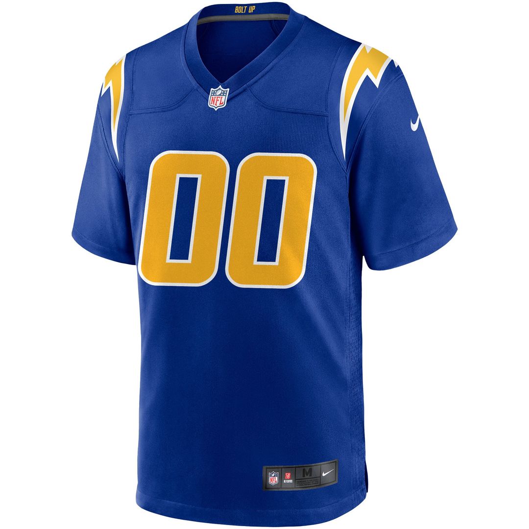 Los Angeles Chargers Nike Royal Alternate Custom Jersey product image 2