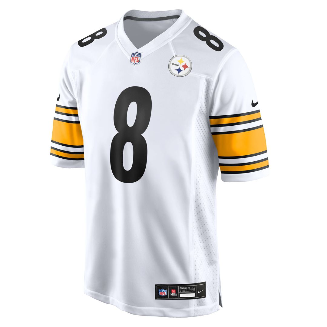 Pittsburgh Steelers Aaron Rodgers Nike Black Game Jersey product image 31
