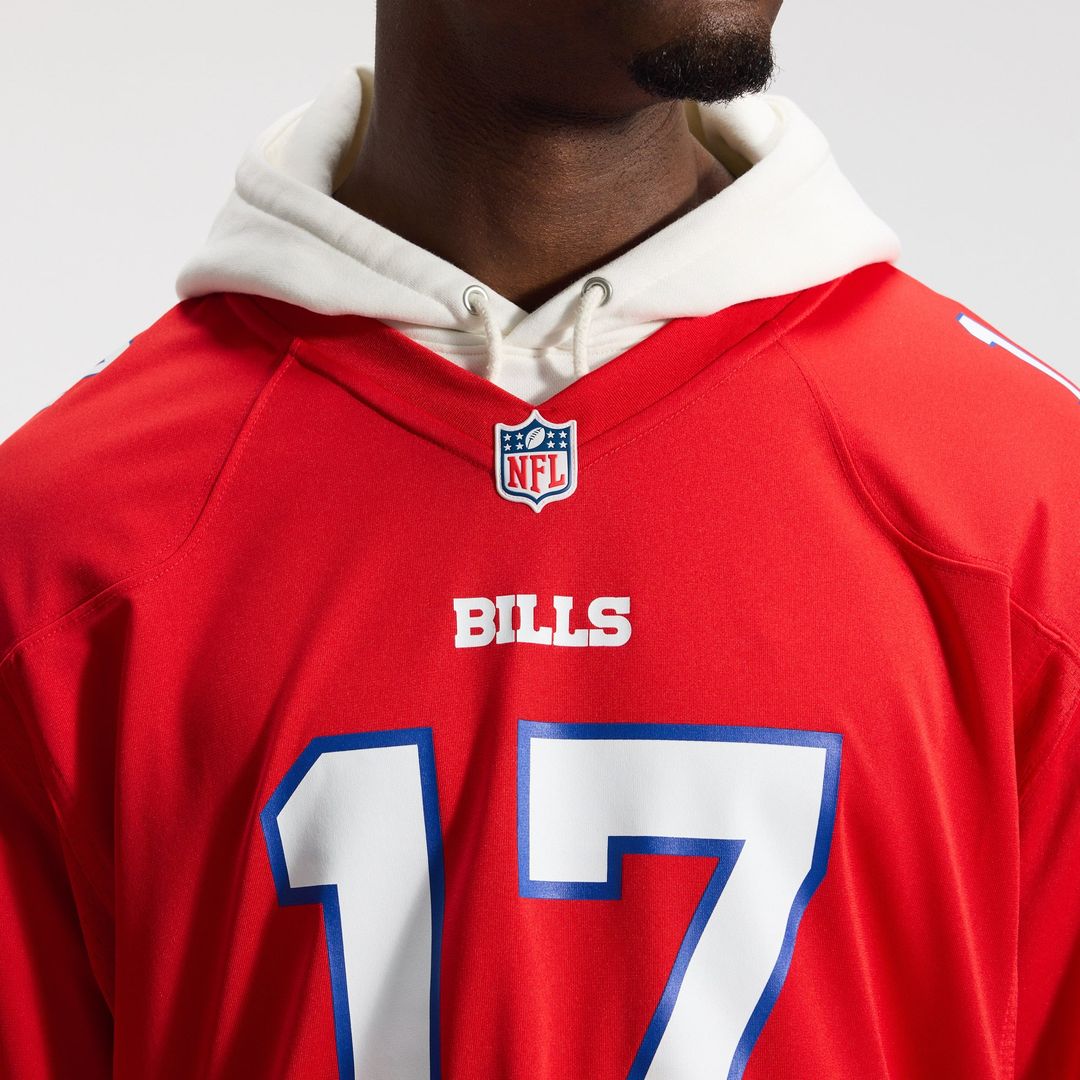 Buffalo Bills Josh Allen Nike Gray Nickel City Game Jersey product image 26