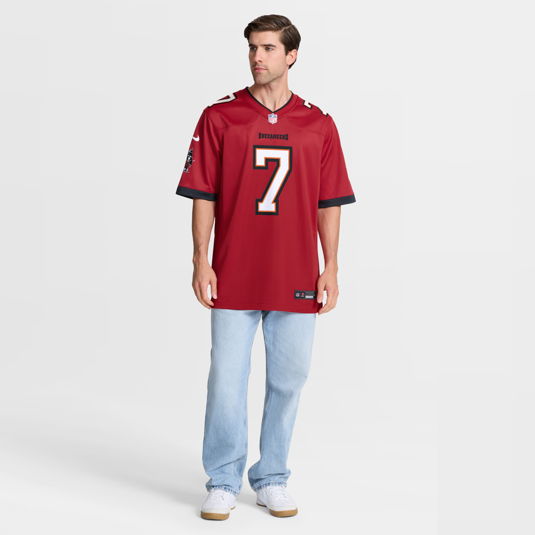 Tampa Bay Buccaneers Bucky Irving Nike Red Game Jersey product image 7