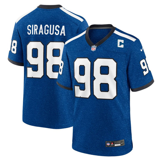 Indianapolis Colts Tony Siragusa Nike Blue Retired Player product image 1