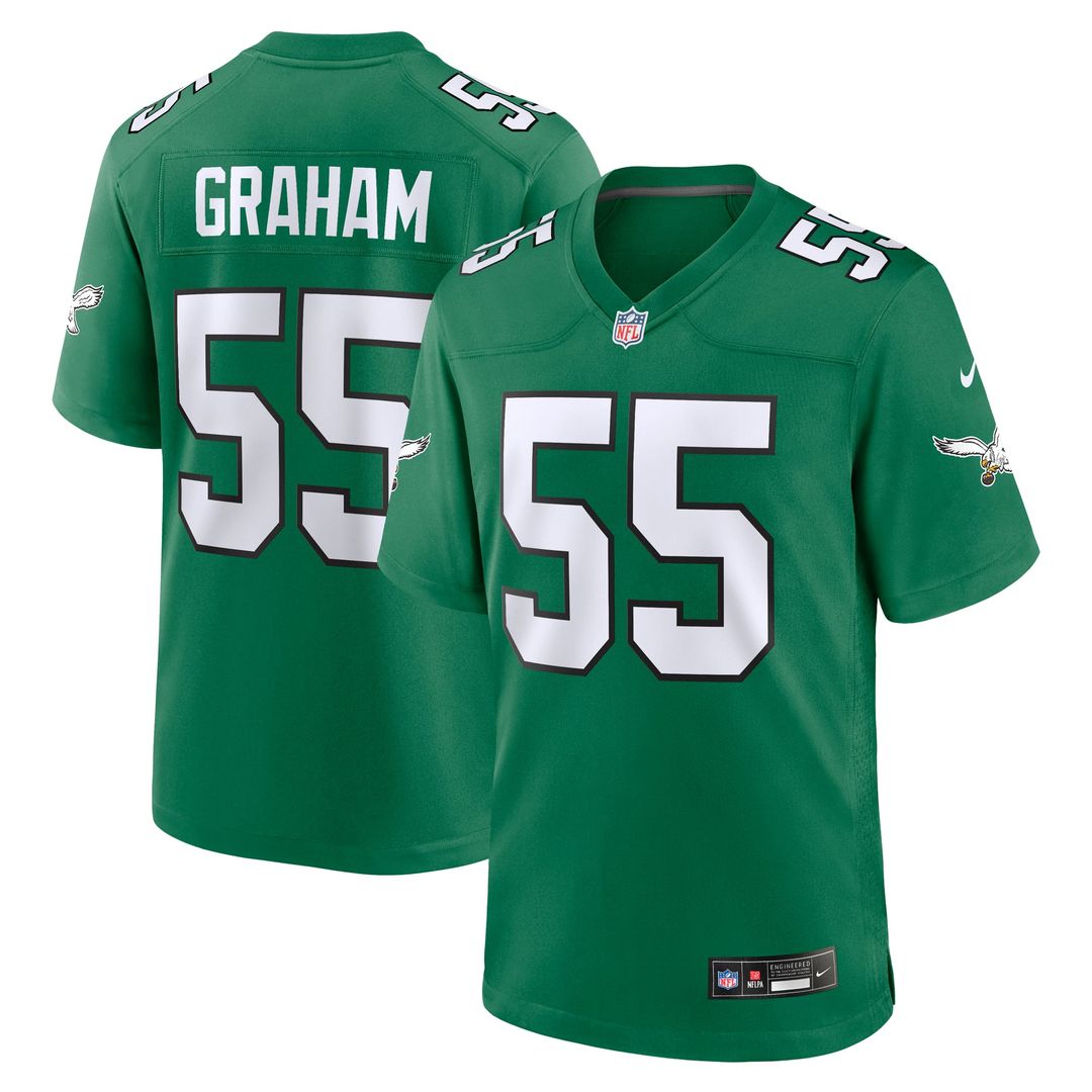 Philadelphia Eagles Brandon Graham Nike Kelly Green product image 1