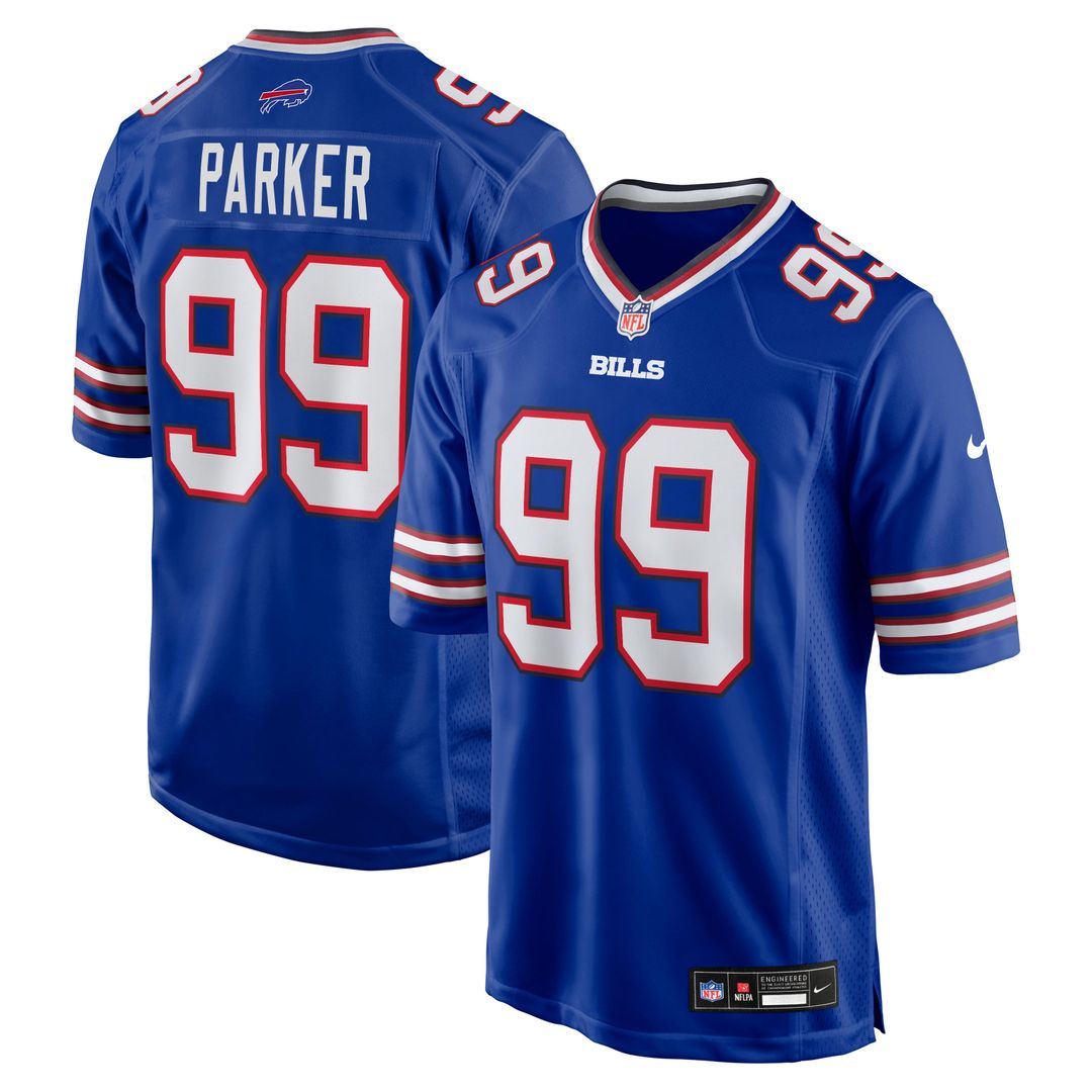 Buffalo Bills T.J. Parker Nike Royal Game Jersey product image 1