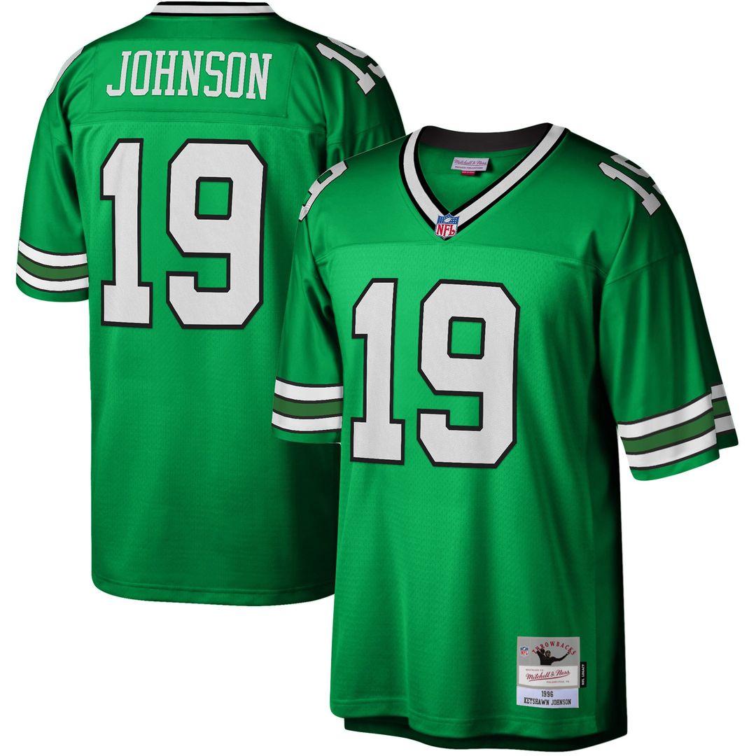 New York Jets Keyshawn Johnson Mitchell & Ness Green Legacy product image 9