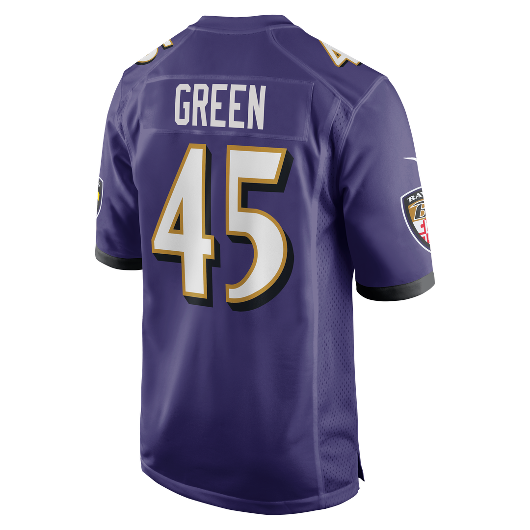 Baltimore Ravens Mike Green Nike Purple Game Jersey product image 3