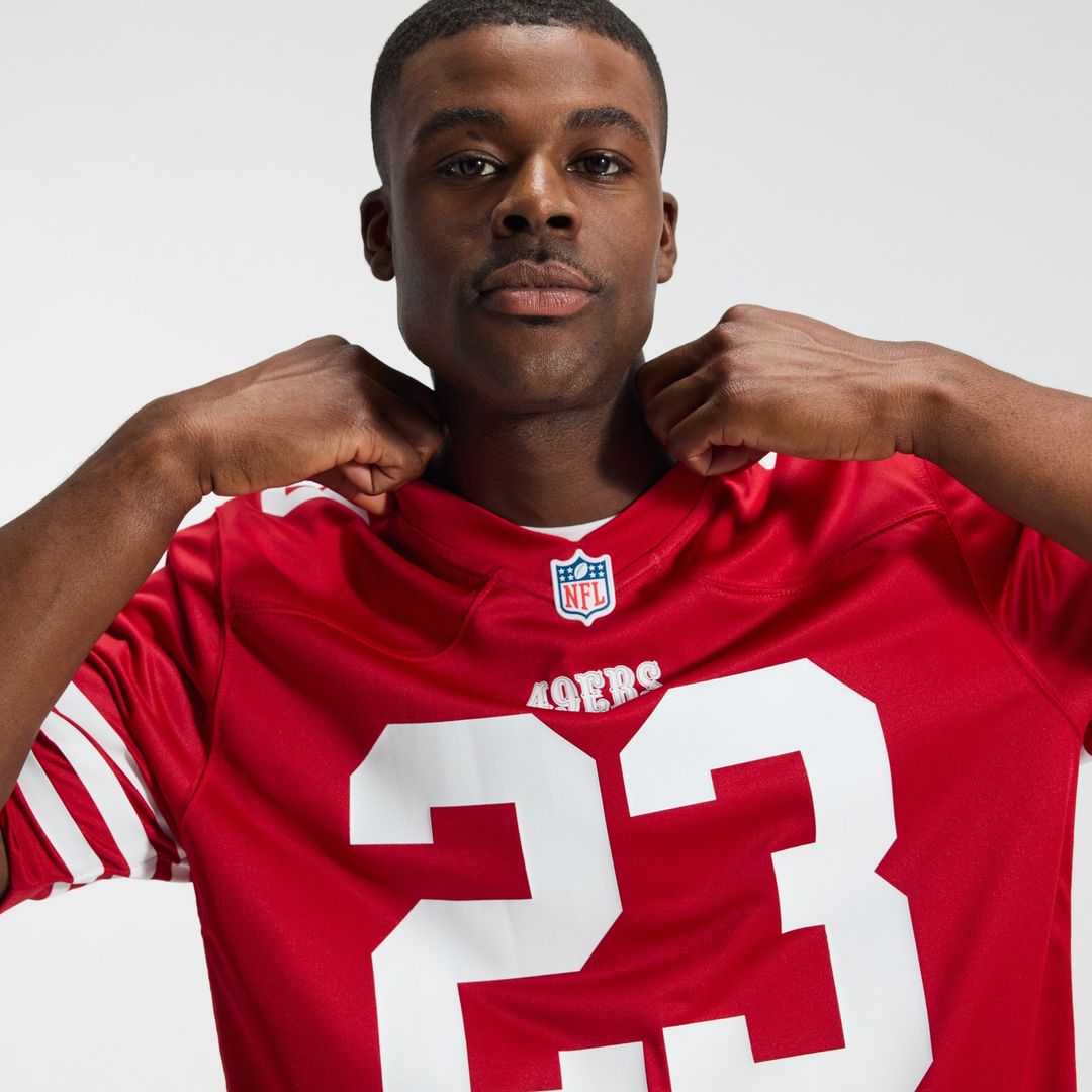 San Francisco 49ers Christian McCaffrey Nike White Game product image 32