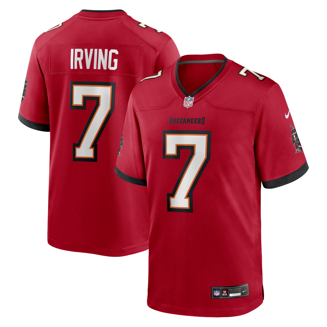 Tampa Bay Buccaneers Bucky Irving Nike Red Game Jersey product image 1