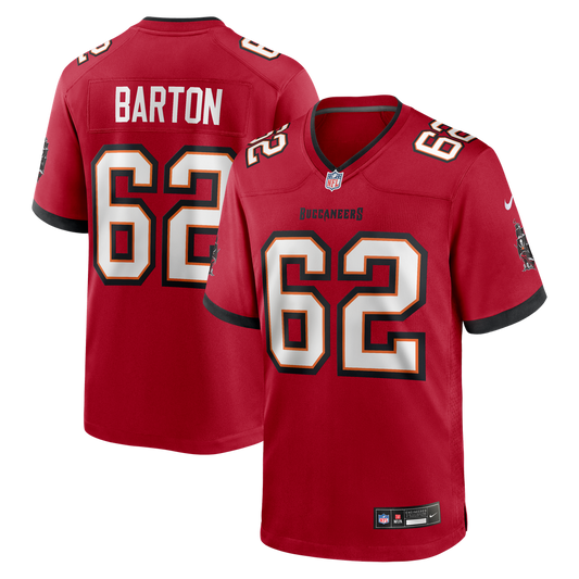 Graham Barton Pick No. 26 Nike Red Game Jersey product image 1