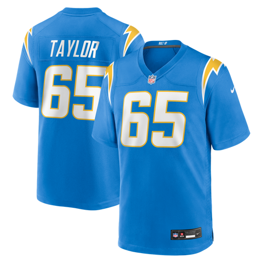 Los Angeles Chargers Logan Taylor Nike Powder Blue Game product image 1