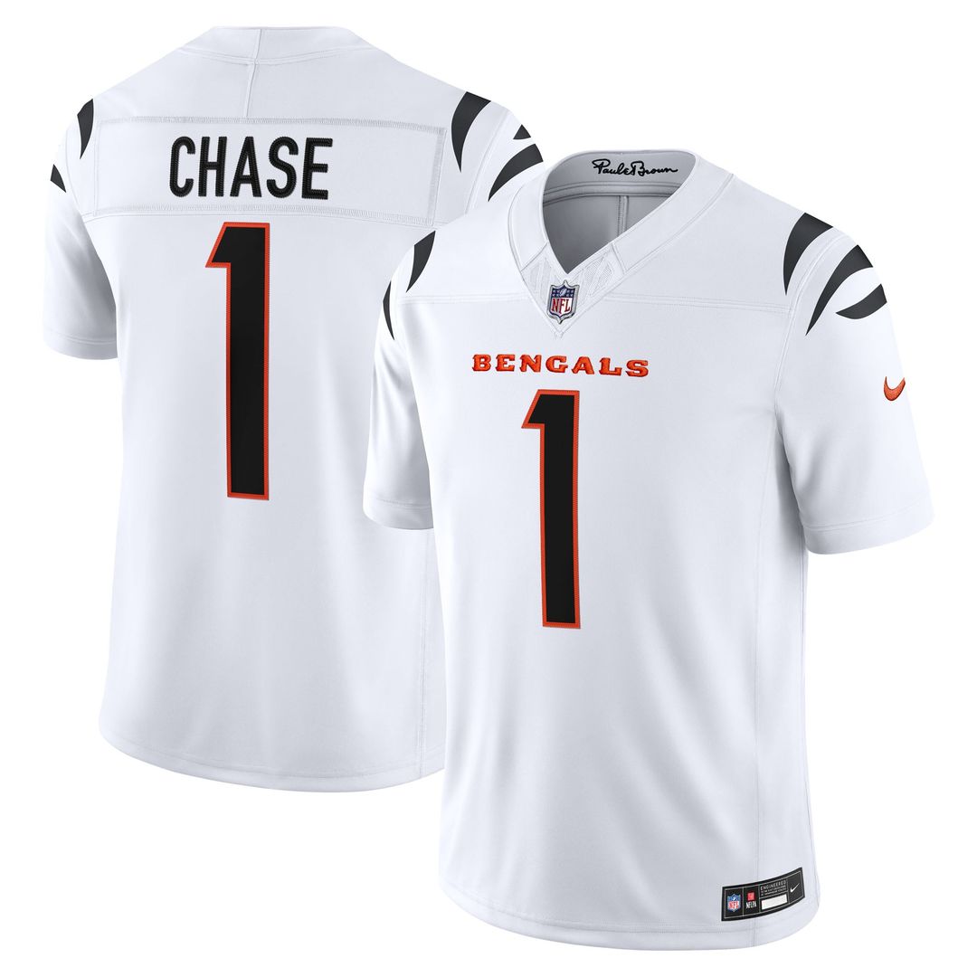Cincinnati Bengals Ja'Marr Chase Nike Black Team Vapor FUSE product image 7