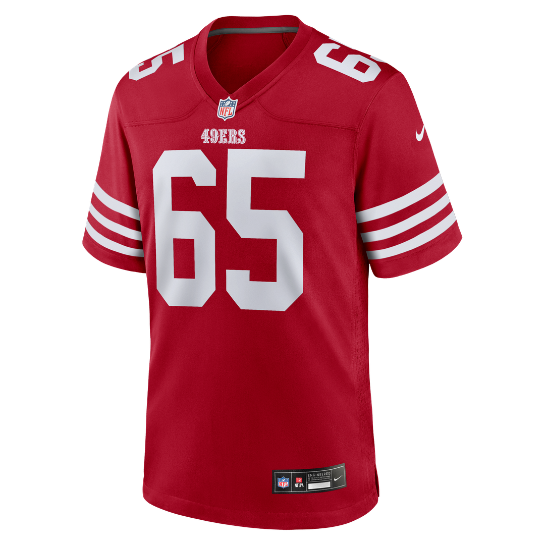 San Francisco 49ers Drew Moss Nike Scarlet Game Jersey product image 2