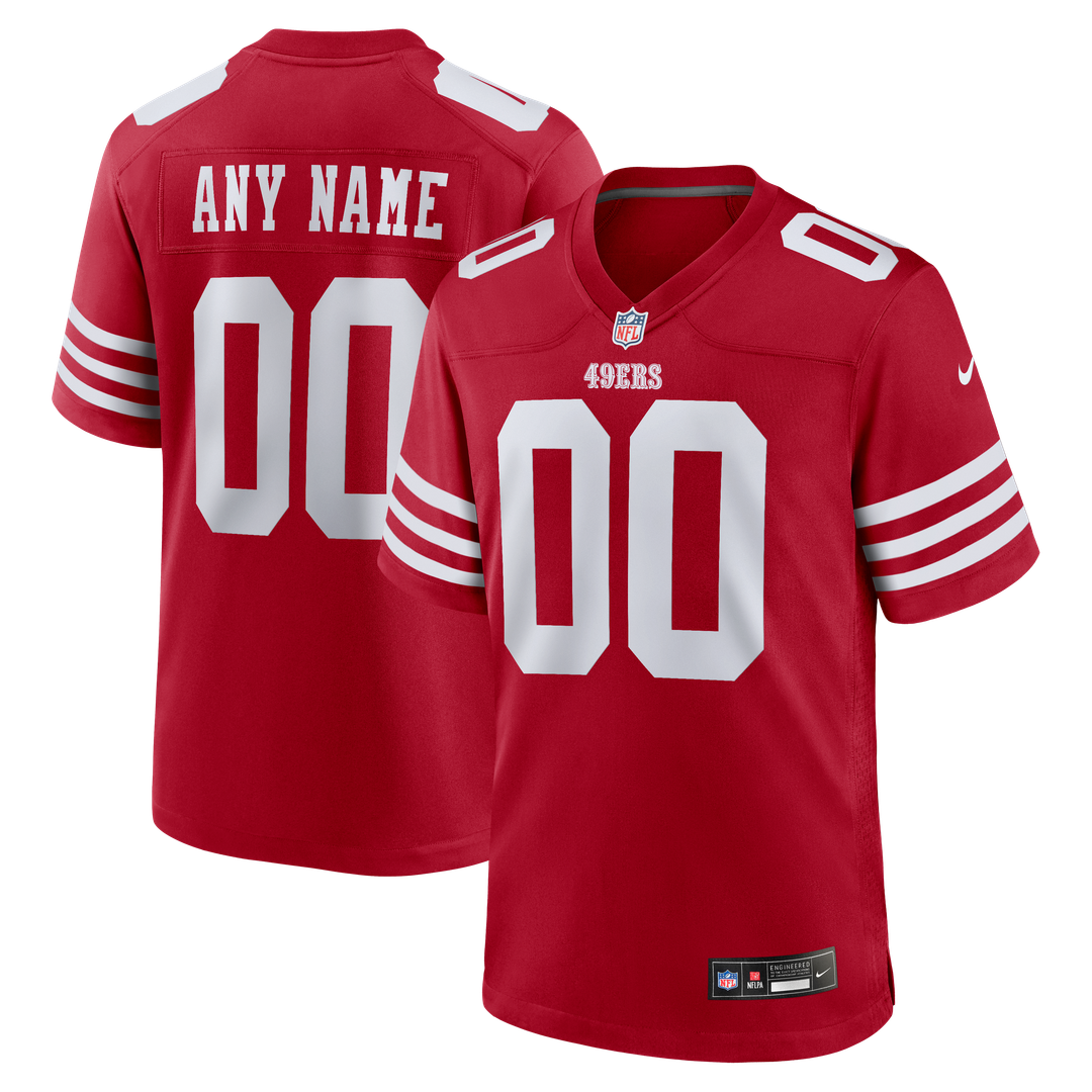 San Francisco 49ers Nike Scarlet 80th Anniversary Alternate product image 13