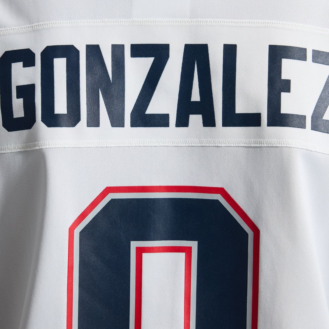 New England Patriots Christian Gonzalez Nike White Game product image 12