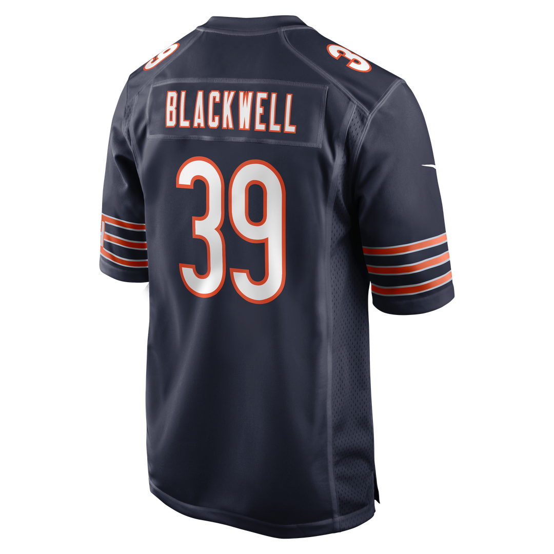 Chicago Bears Josh Blackwell Nike Navy Game Jersey product image 3