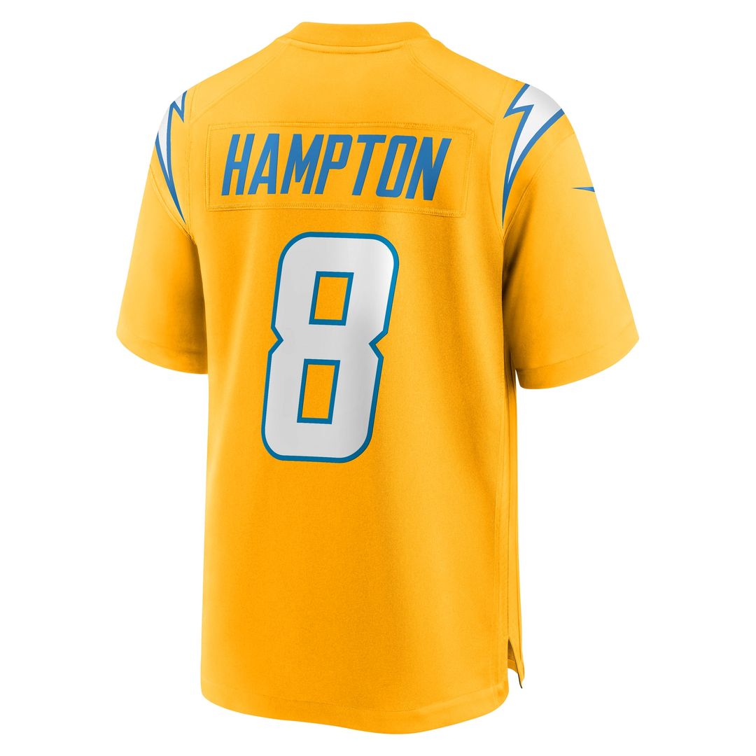 Los Angeles Chargers Omarion Hampton Nike Gold Alternate product image 6