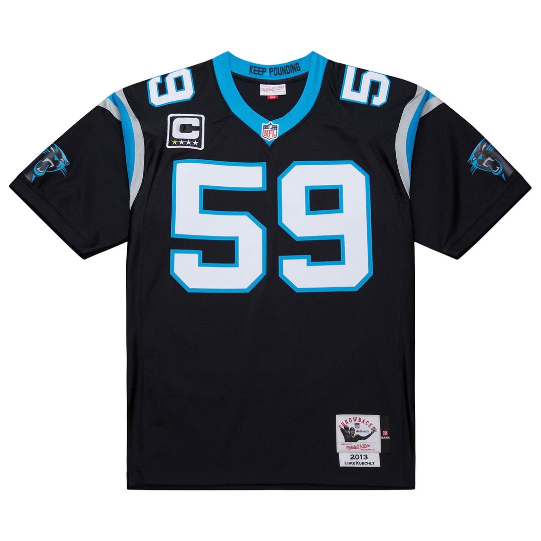 Carolina Panthers Luke Kuechly Mitchell & Ness Black 2013 product image 1