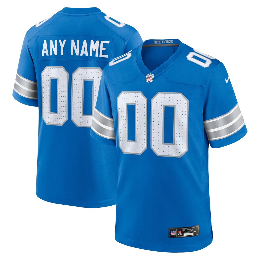 Detroit Lions Nike White Custom Jersey product image 10