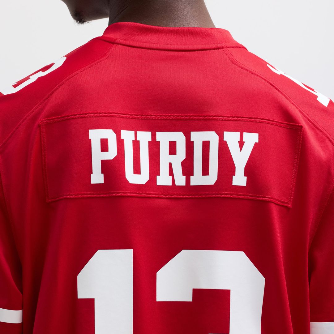 San Francisco 49ers Brock Purdy Nike Scarlet Game Jersey product image 8