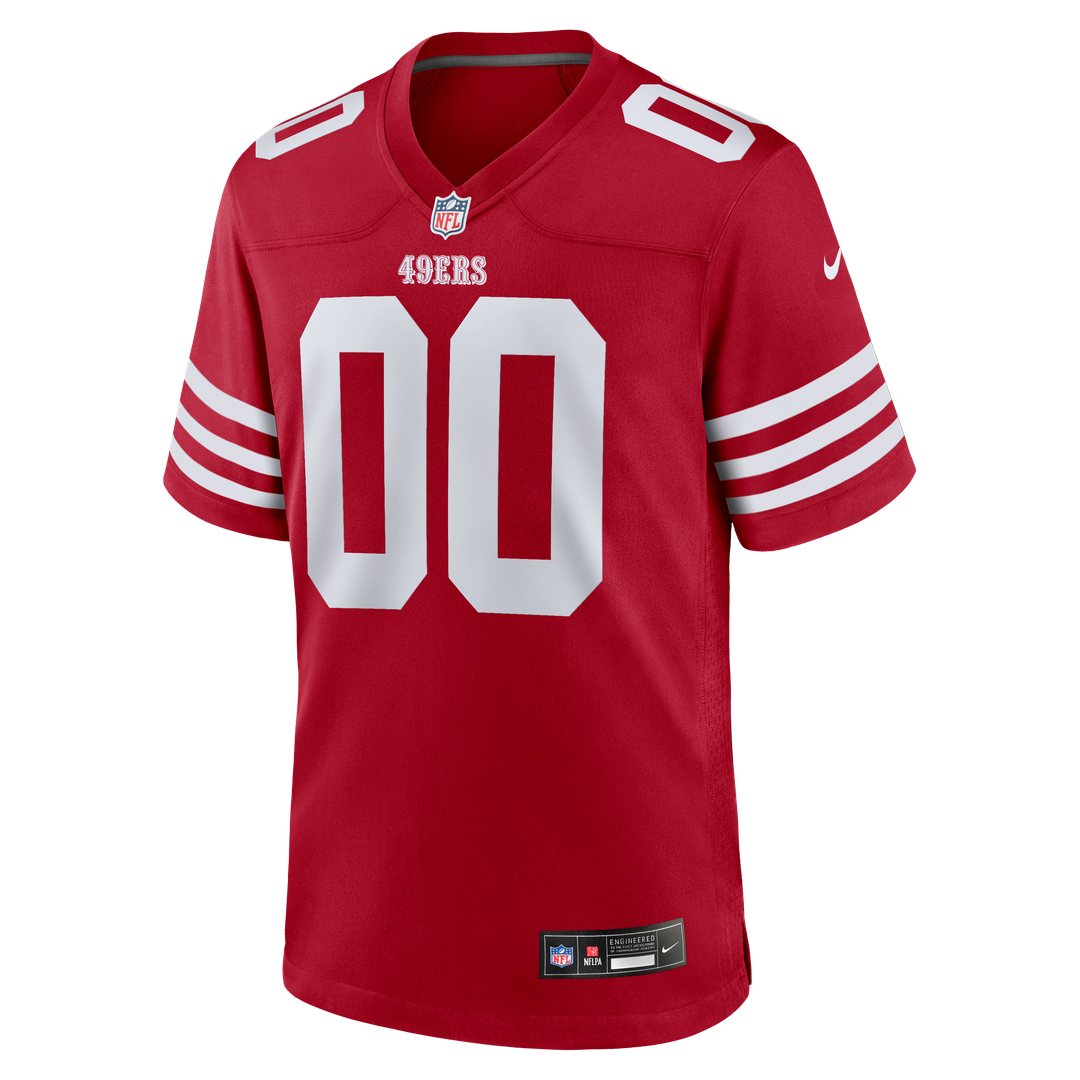 San Francisco 49ers Nike White Game Custom Player Jersey product image 8