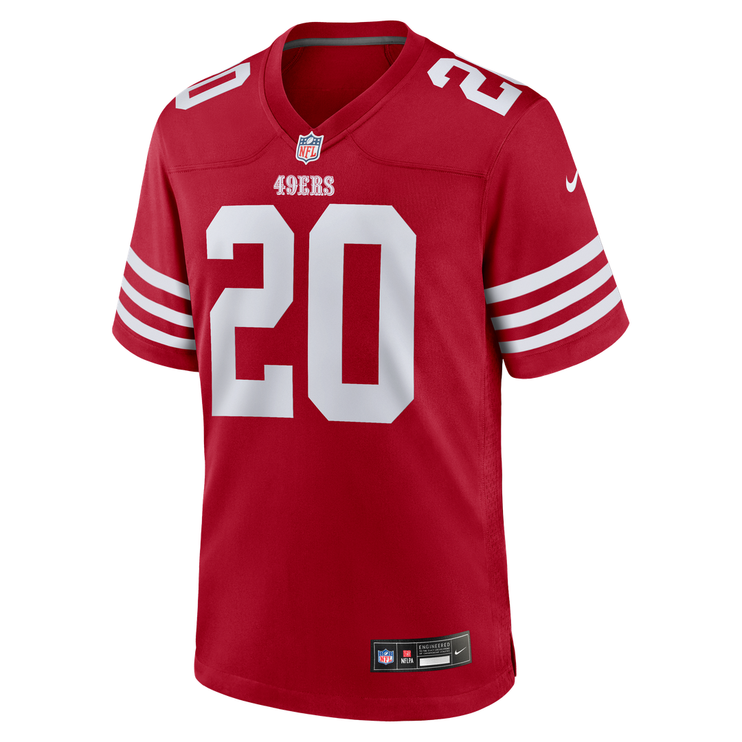 San Francisco 49ers Upton Stout Nike Scarlet Game Jersey product image 2