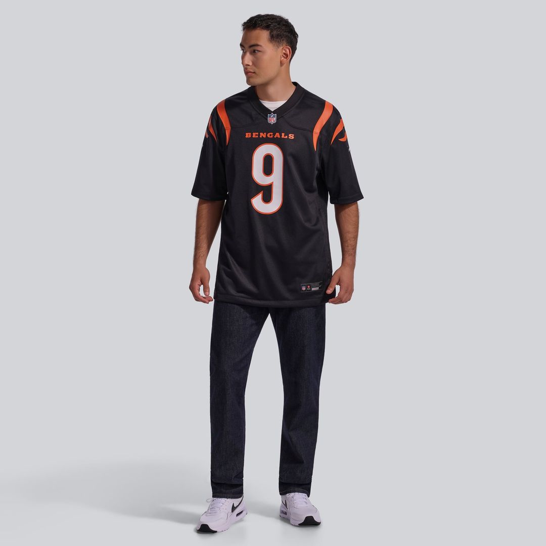Cincinnati Bengals Joe Burrow Nike Black Game Jersey product image 4