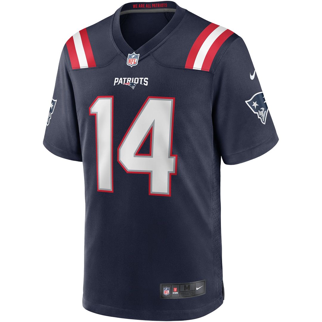 New England Patriots Steve Grogan Nike Navy Retired Player product image 2