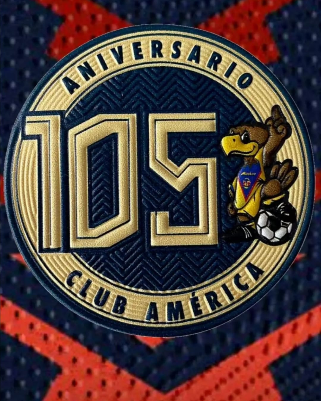 Parche Club America 105 Aniversario product image 2, provided for visual reference and product detail review