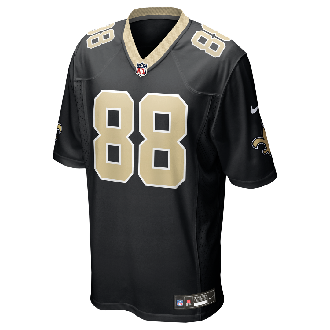 New Orleans Saints Shaquan Davis Nike Black Game Jersey product image 2