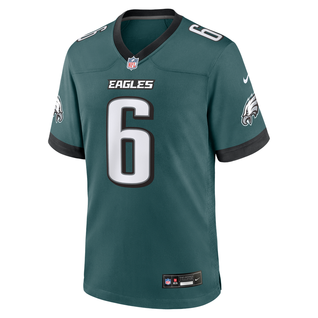 Philadelphia Eagles DeVonta Smith Nike Midnight Green Game product image 2