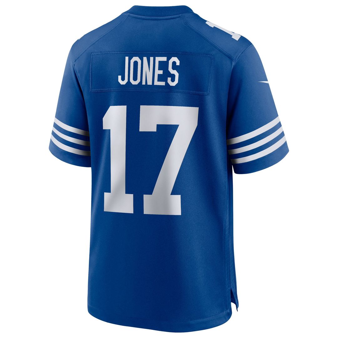Indianapolis Colts Daniel Jones Nike Royal Alternate Game product image 3