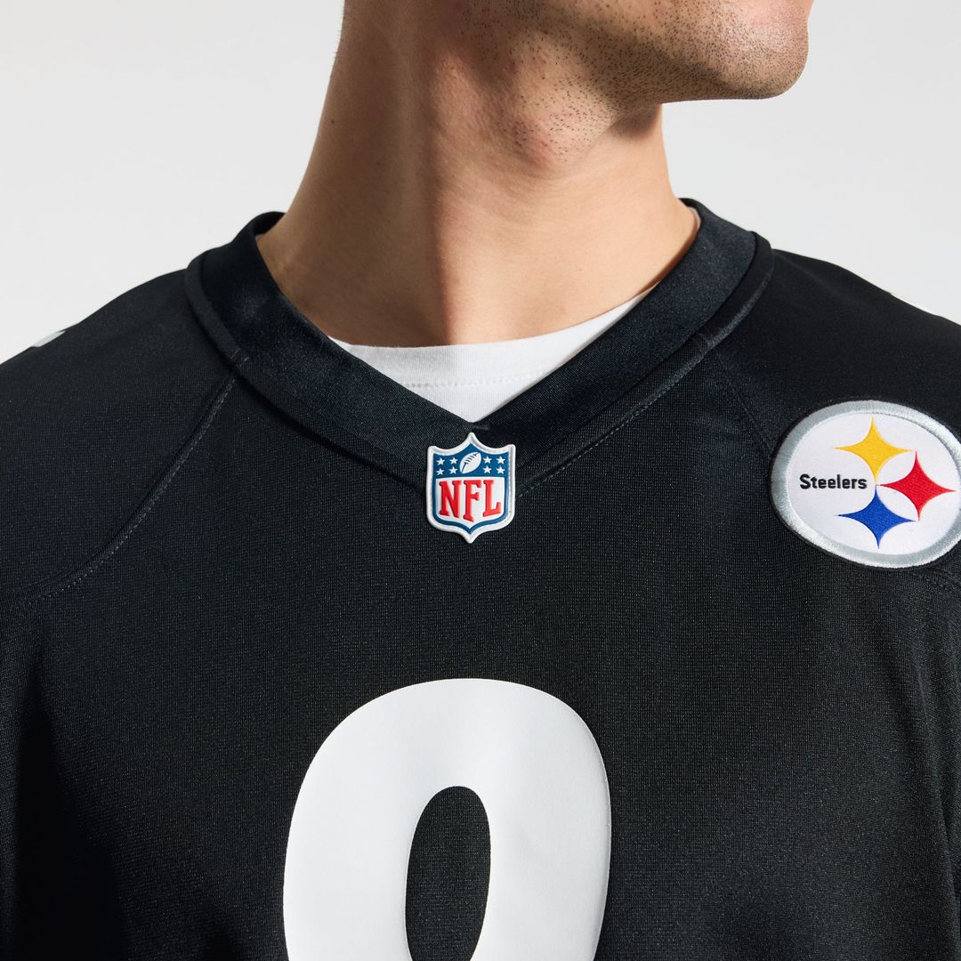 Pittsburgh Steelers Aaron Rodgers Nike Black Game Jersey product image 22
