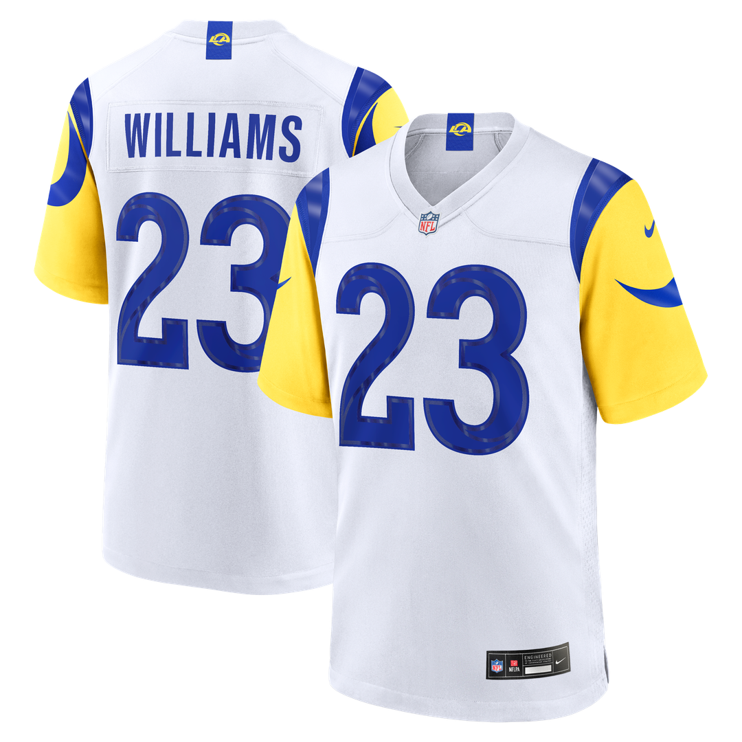 Los Angeles Rams Kyren Williams Nike White Game Jersey product image 4