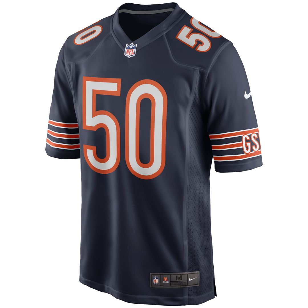 Chicago Bears Mike Singletary Nike Navy Retired Player Game product image 2