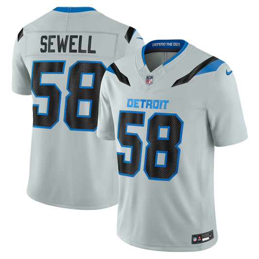 Detroit Lions Penei Sewell Nike Silver 2026 Rivalries product image 1