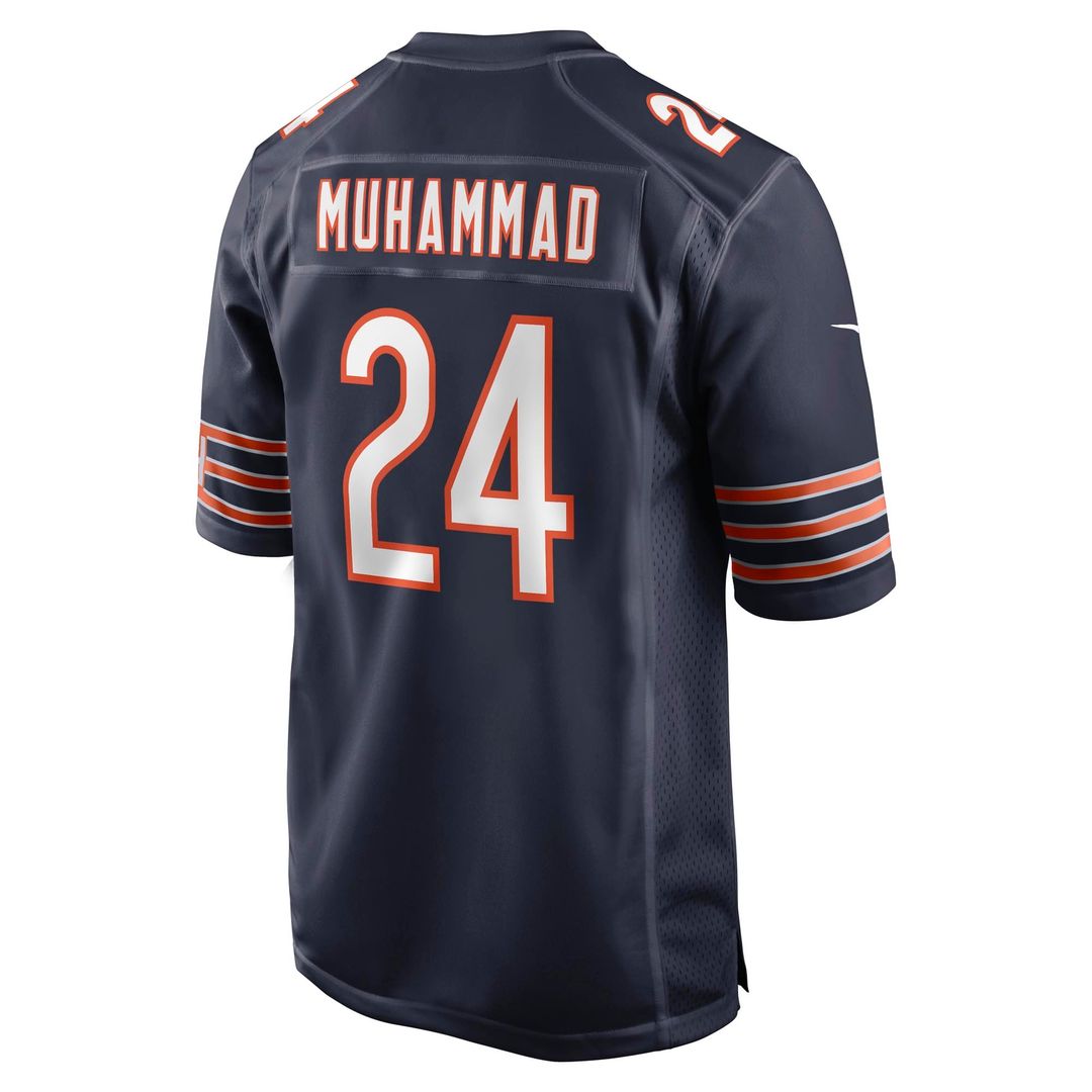 Chicago Bears Malik Muhammad Nike Navy Game Jersey product image 5