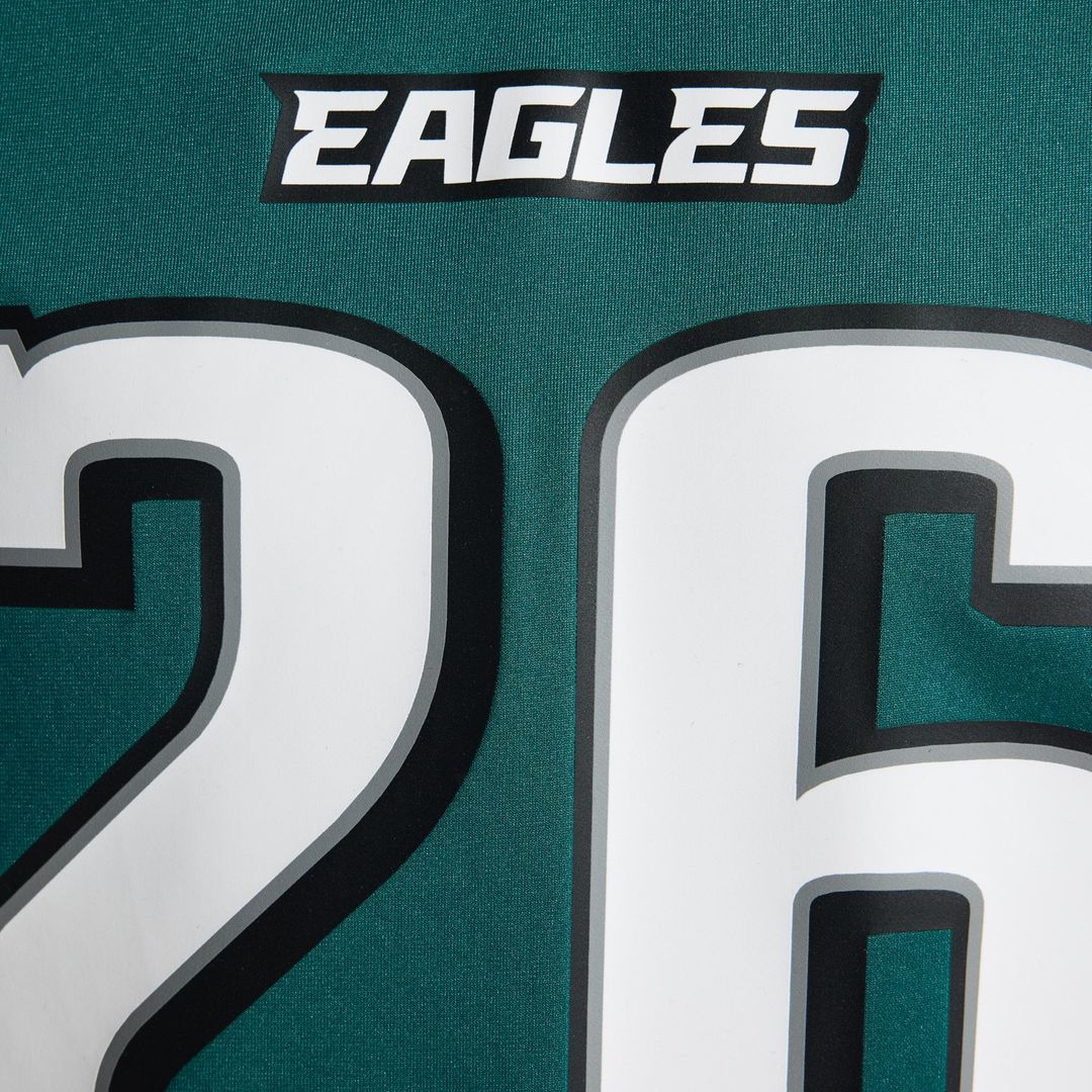 Philadelphia Eagles Saquon Barkley Nike White Game Jersey product image 37