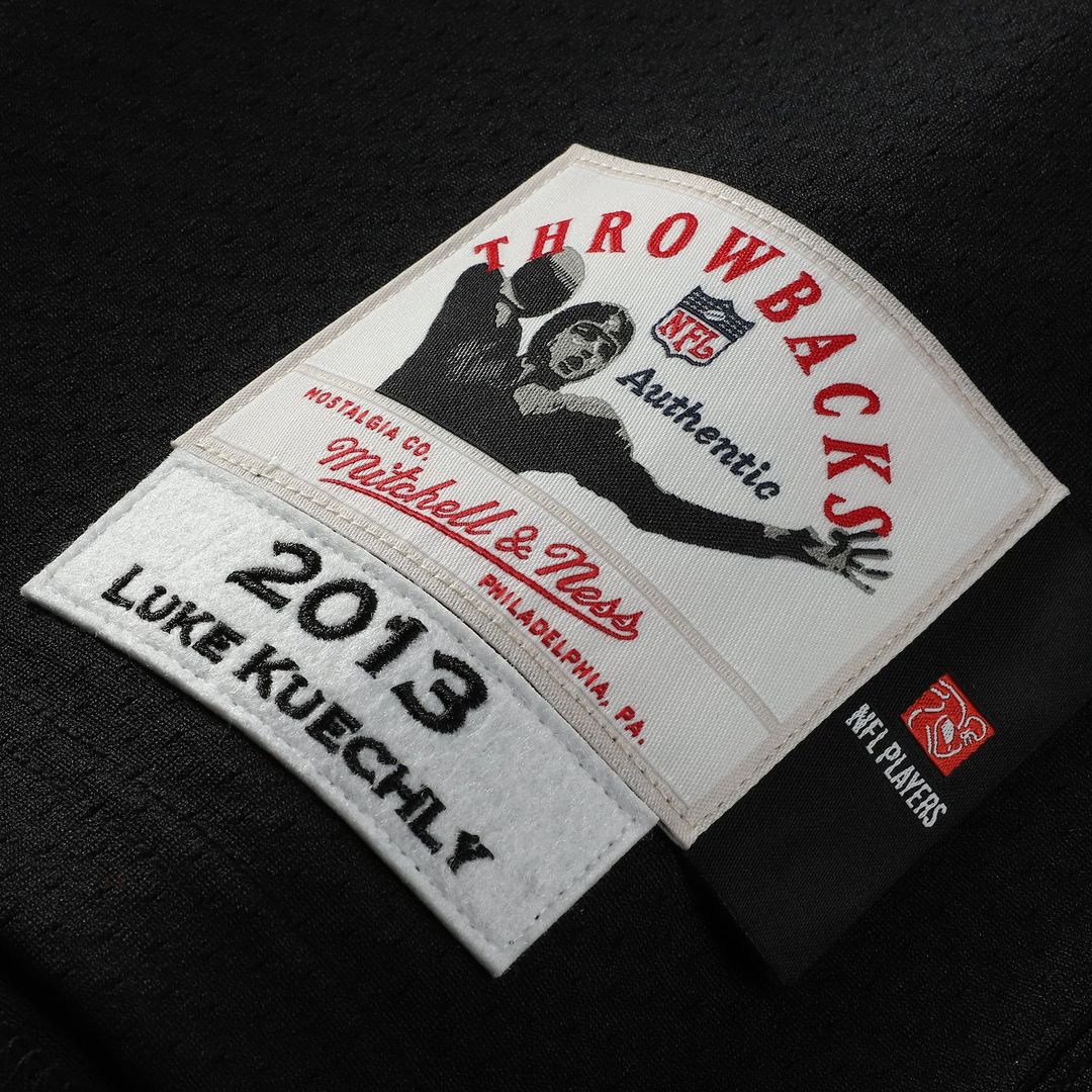 Carolina Panthers Luke Kuechly Mitchell & Ness Black 2013 product image 5