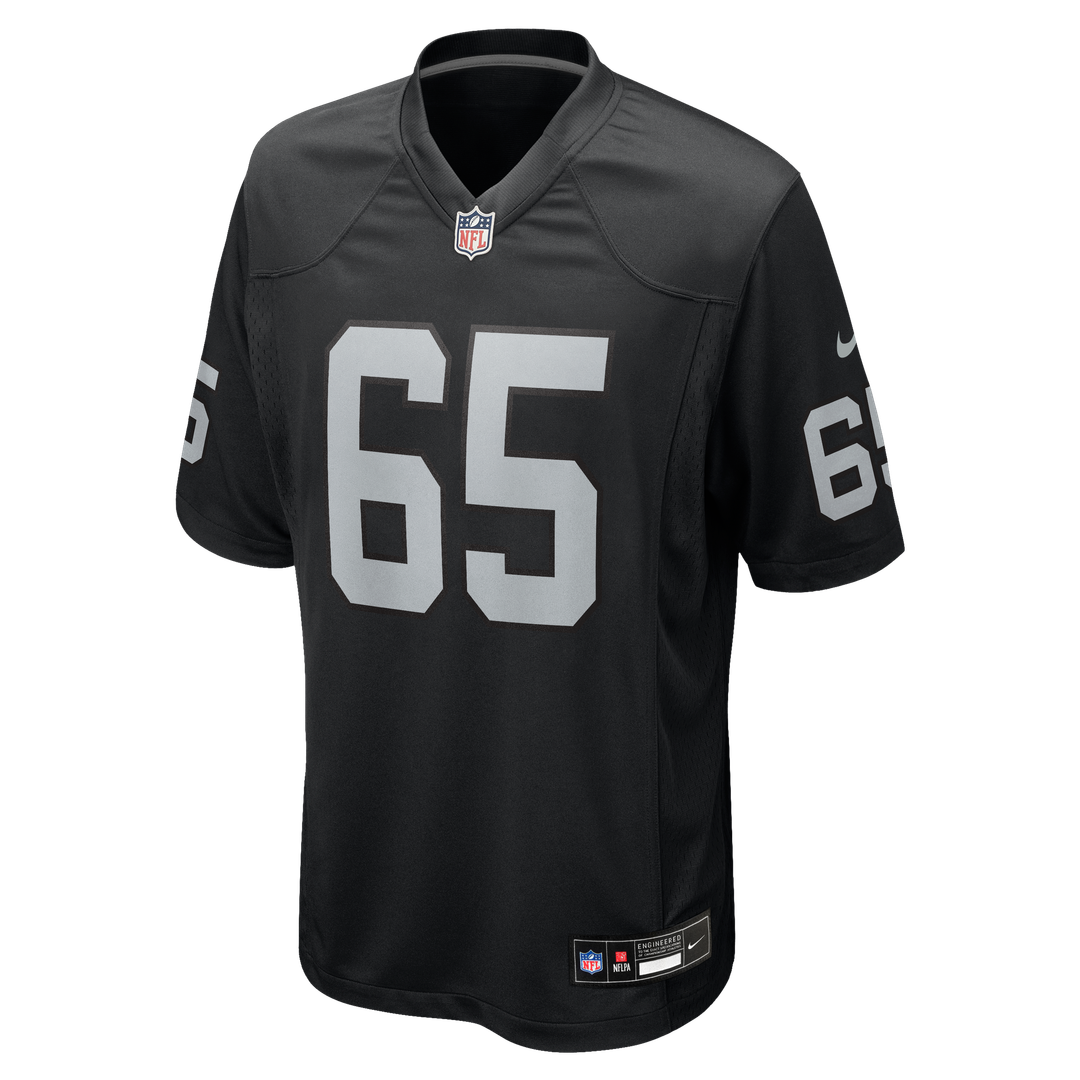 Las Vegas Raiders Tyler Linderbaum Nike Black Game Jersey product image 4