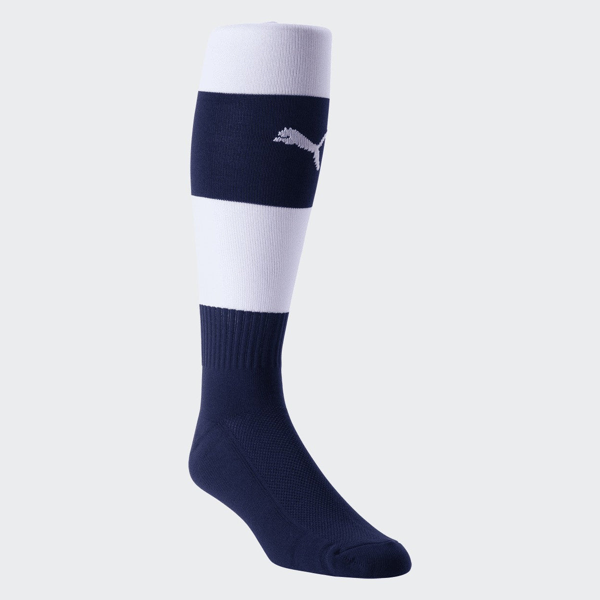 Hoop Sock - Navy/White product image 1, provided for visual reference and product detail review