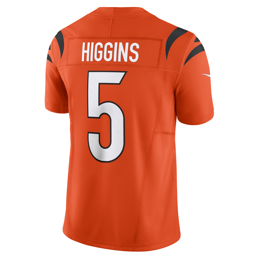 Cincinnati Bengals Tee Higgins Nike Orange Vapor FUSE product image 3