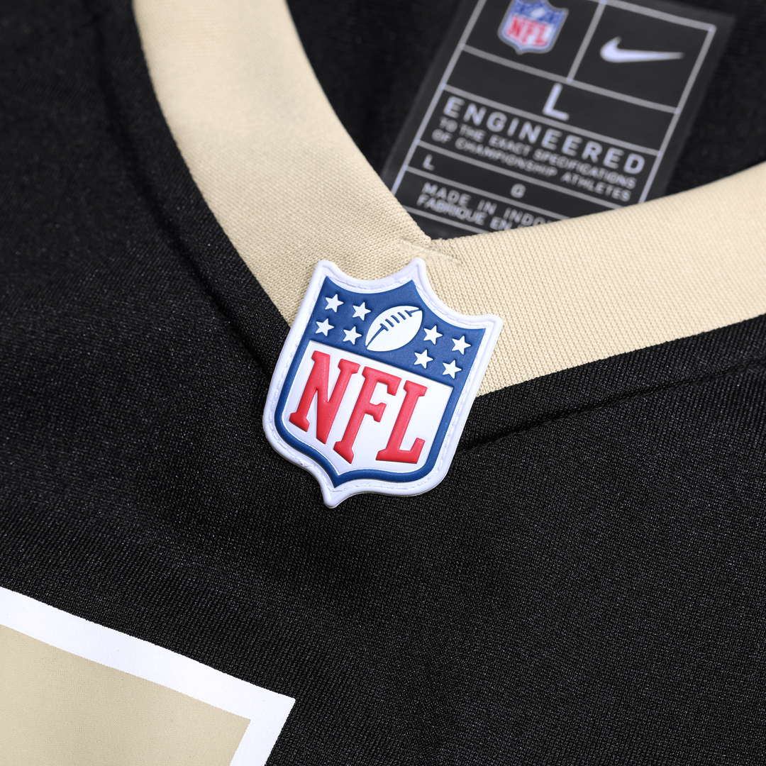 New Orleans Saints Devaughn Vele Nike Black Game Jersey product image 4